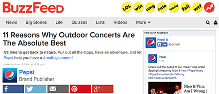 native content - buzzfeed